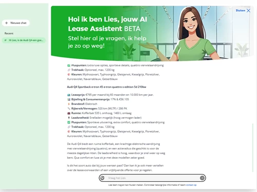 Most Innovative Solution award voor Lies